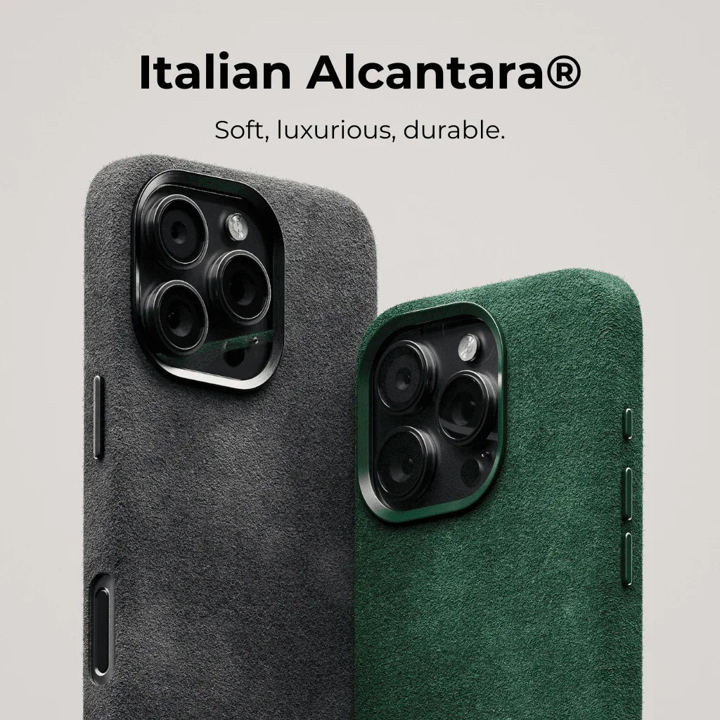 Iphone 16 Pro Max - Alcantara Case - Space Grey