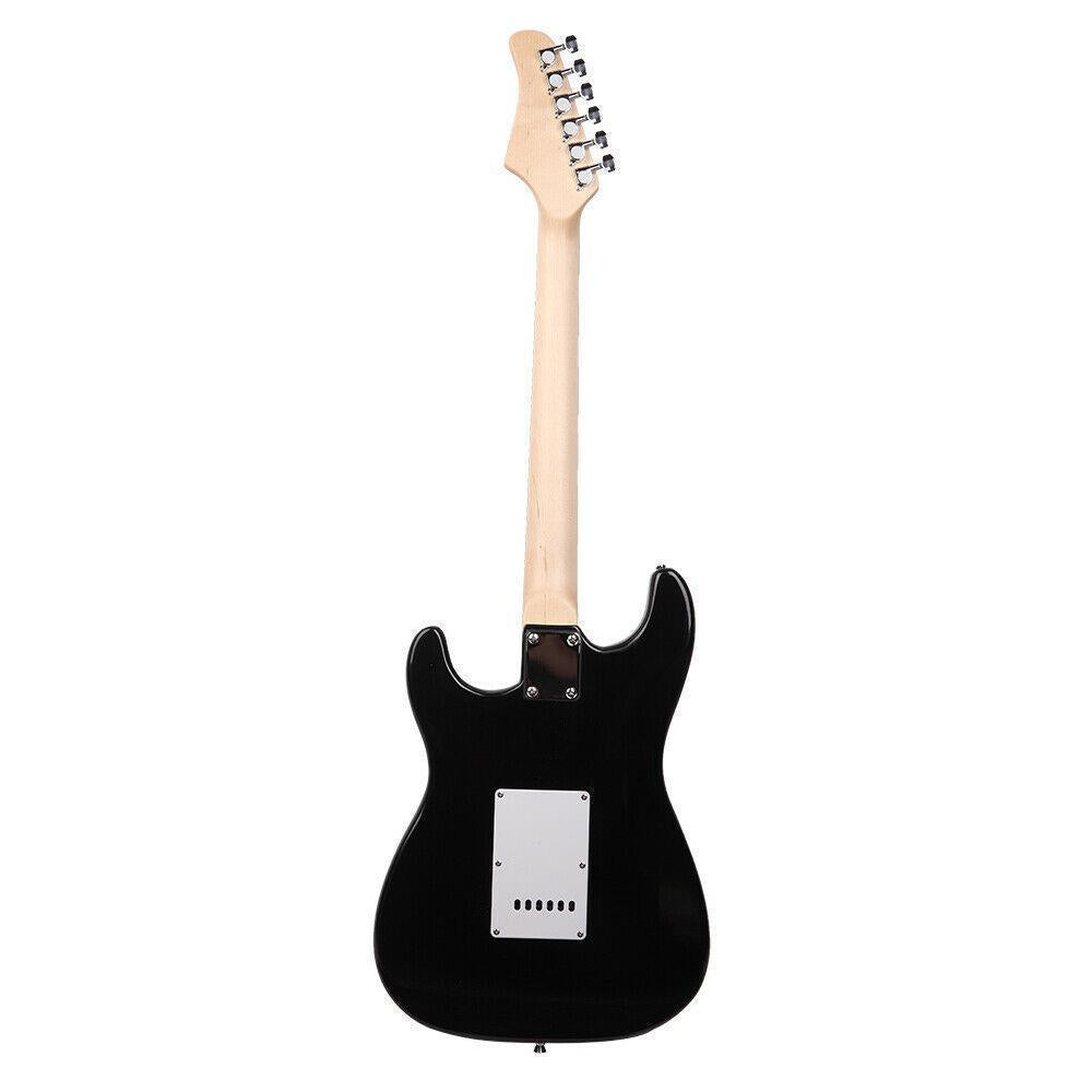 39.37" Beginner Sunset Electric Guitar +Bag Case +Cable +Strap +Picks 7 Color
