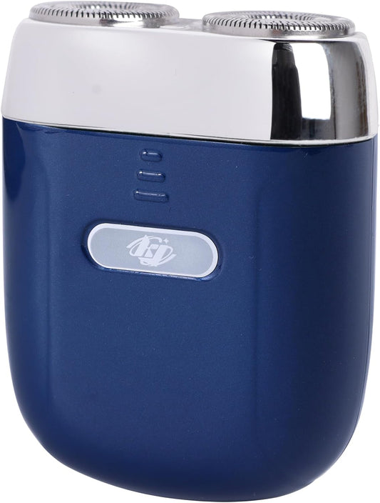 Mini Electric Shaver - USB C Fast Charge Portable Small Shavers for Men | Women - Dual Head Pocket Shaver Washable Travel Electric Razor & Powerful Wet and Dry Mini Razor - Easy One Button Use