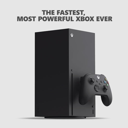 Series X - Gaming Console - 1TB SSD - Includes Wireless Controller - 4K Gaming - 120FPS - Carbon Black