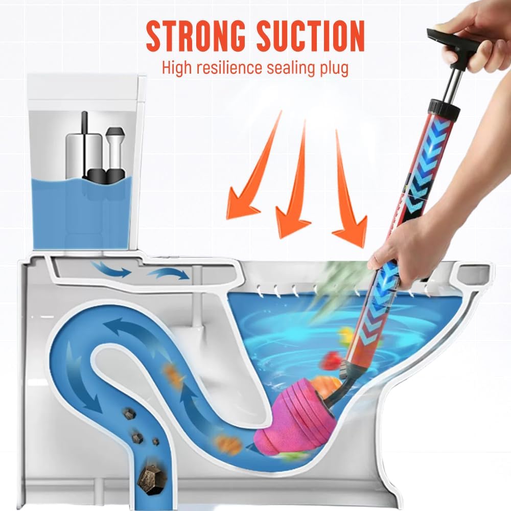 High Pressure Toilet Unblock