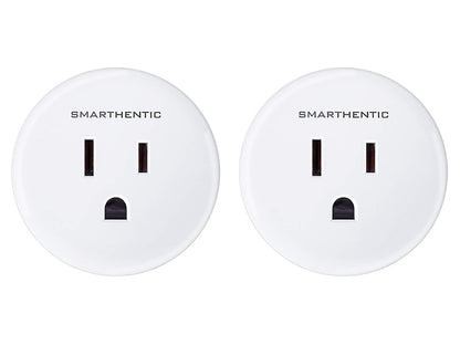Smart Plug Light Timers Programmable Indoor, Wifi Light Switch, Amazon Alexa Google Home Voice, APP and Remote Control, Gadgets for Home 2.4Ghz Network Outlet Extender Home Improvement, Pack of (2)