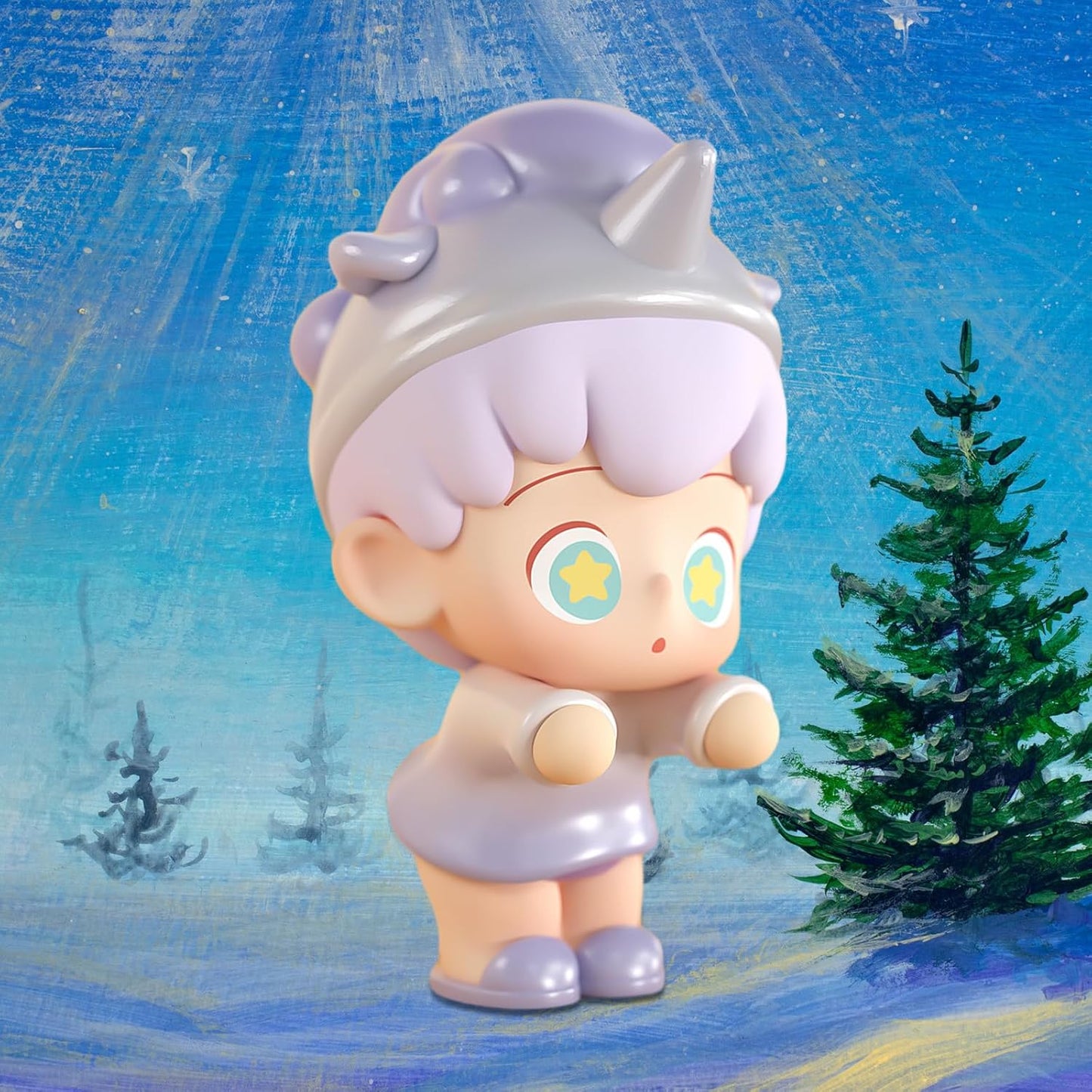 Adorable Creatures' Fantasy Land Series Figures, Mini Blind Box, Random Design Action Figures, Collectible Toys Home Decorations, Holiday Birthday Gifts, Cute Desk Accessories, Single Box