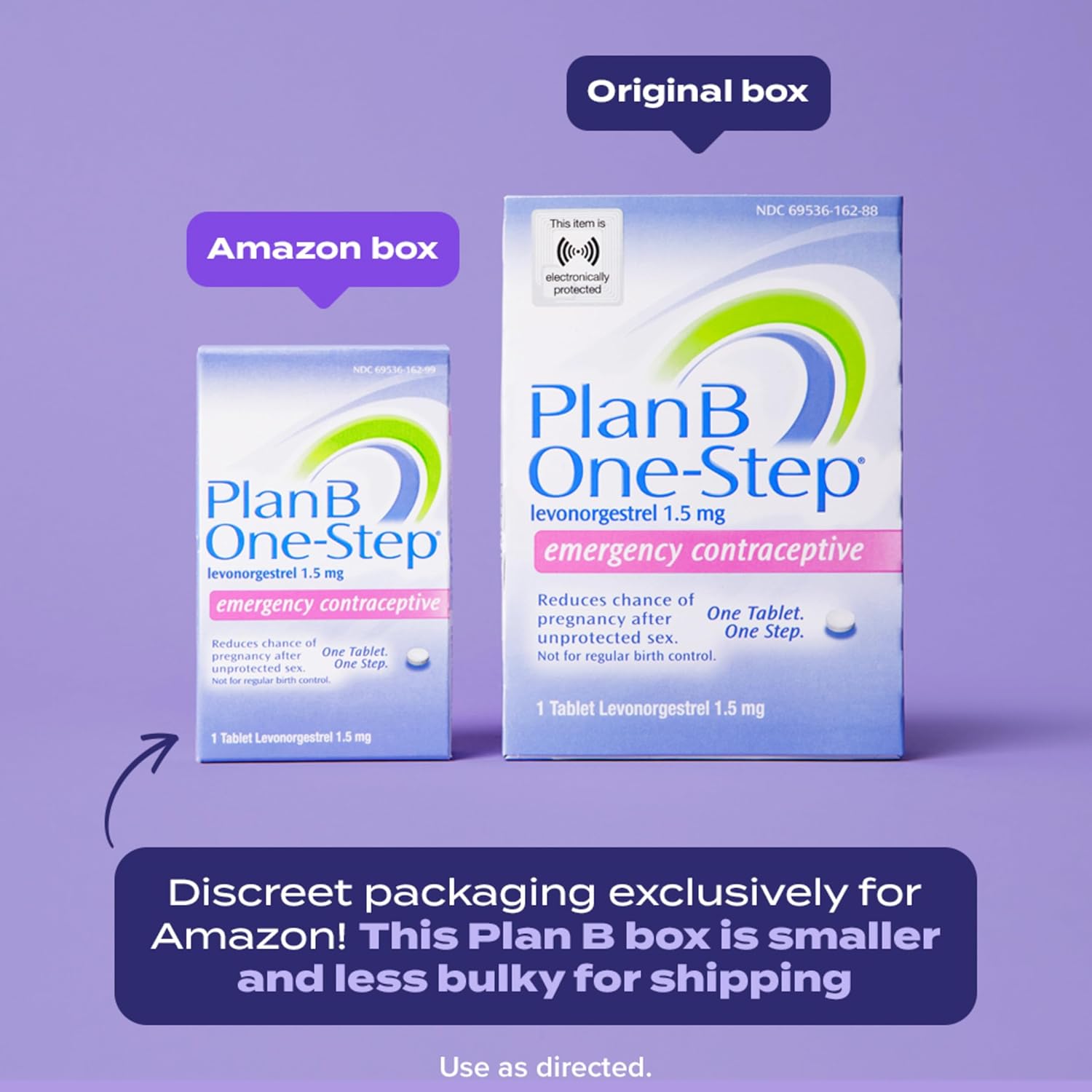 One-Step Emergency Contraceptive, 1.5 Mg (1 Tablet)