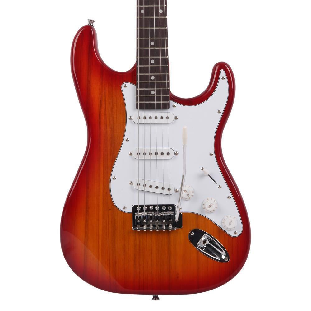 Full-Size 39 " Electric Guitar Beginner 6 Srings Starter with Carry Bag