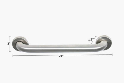 Straight Grab Bar Bath, 18",1.25" Diameter Satin Stainless