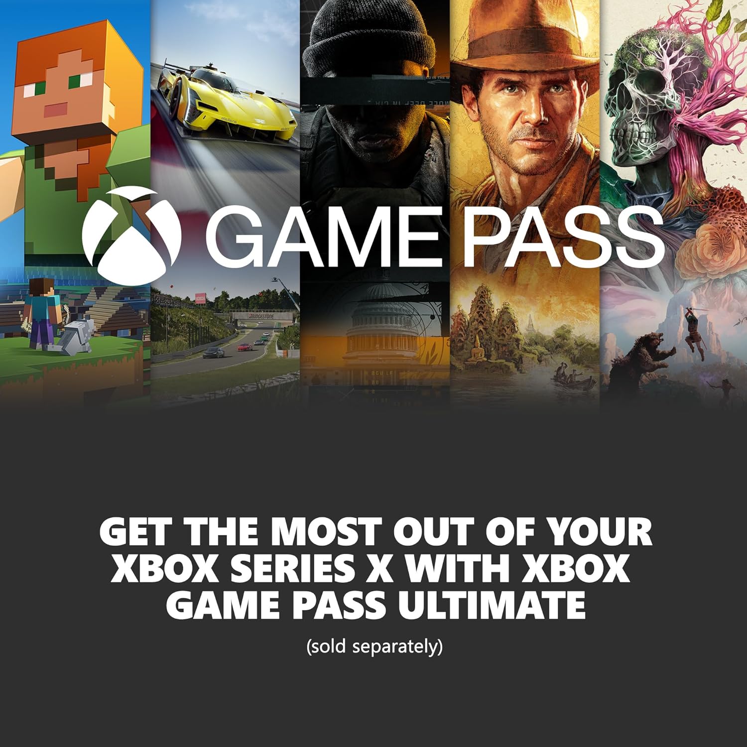 Series X - Gaming Console - 1TB SSD - Includes Wireless Controller - 4K Gaming - 120FPS - Carbon Black