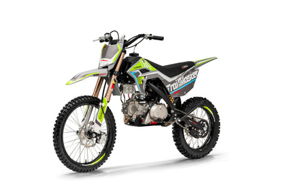 JHL SX150, Dirt Bike, 140Cc, Electric Start, Manual Trans, 32.70 Inch Seat Height, Electric Start, 140Cc, Air Cooled, Inverted Forks, Dual Vented Disc Brakes, 19 Inch Front Tire