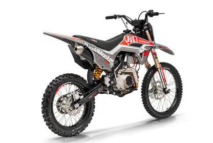 JHL SX150, Dirt Bike, 140Cc, Electric Start, Manual Trans, 32.70 Inch Seat Height, Electric Start, 140Cc, Air Cooled, Inverted Forks, Dual Vented Disc Brakes, 19 Inch Front Tire