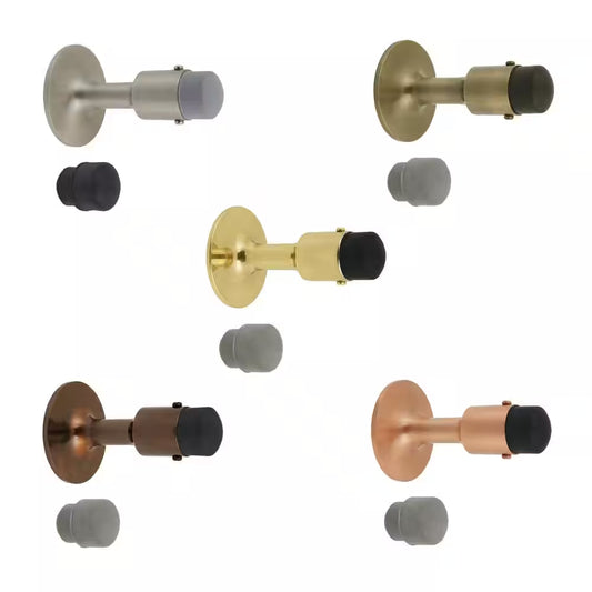 Polished Brass Solid Brass Cup Door Stop
