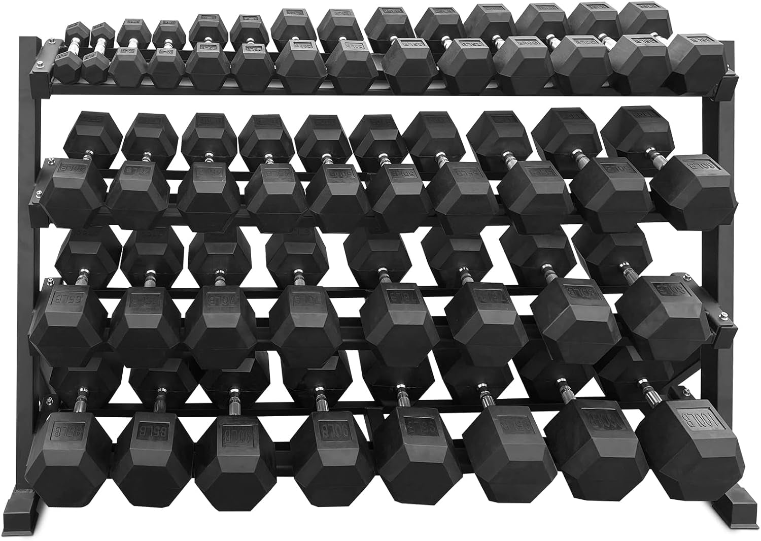 550 Lbs 1200Lbs 2100 Lbs Dumbbells Weight Set, Hex Dumbbell Sets, Gyms Weights Dumbbells Sets, Weight Set for Home Gym, Strength Training, Fitness Center Equipment