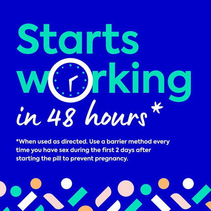 , Daily Oral Birth Control Pills, Over-The-Counter Progestin-Only Contraceptive, Fda-Approved & Estrogen-Free, 84 Count