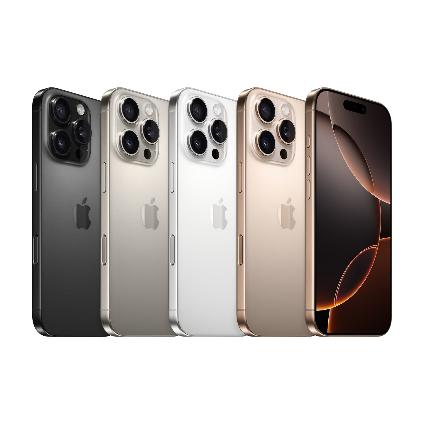 Straight Talk  Iphone 16 Pro, 128GB, Desert Titanium - Prepaid Smartphone [Locked to Straight Talk]