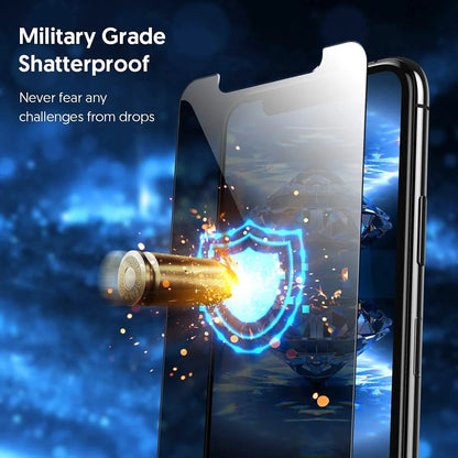 Privacy Screen Tempered Glass Protector for Iphone 11 Pro and Iphone Xs/X, Anti-Spy Tempered Glass Film, 3-Pack