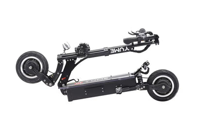 [US EU Warehouse] YUME X11 5000W Fast Safety Electric Scooter 60V31.5Ah Dual Motor 11Inch Fat Wheel Folding Electric-Scooter