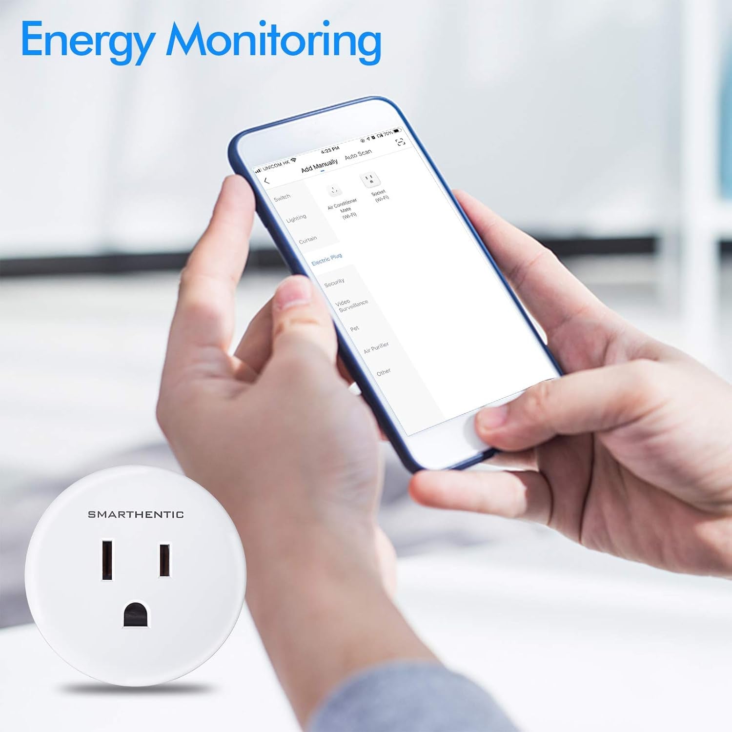 Smart Plug Light Timers Programmable Indoor, Wifi Light Switch, Amazon Alexa Google Home Voice, APP and Remote Control, Gadgets for Home 2.4Ghz Network Outlet Extender Home Improvement, Pack of (2)