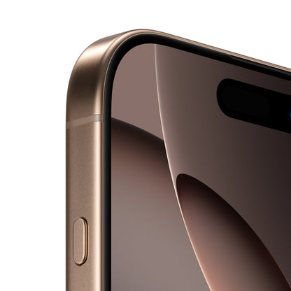 Straight Talk  Iphone 16 Pro, 128GB, Desert Titanium - Prepaid Smartphone [Locked to Straight Talk]