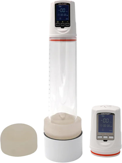 Automatic Electronic Penis Pump (Standard) – Penis Lengthening Device Automatic W/Silicone Base, Pressure Regulated Head, Ultra-Quiet Motor, & Long-Lasting Battery